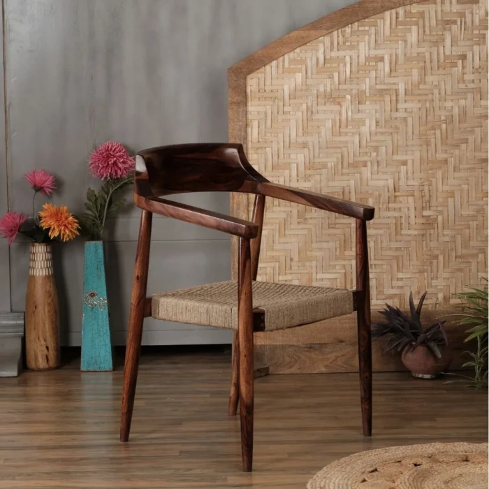 Arnedo Solid Wood Rope Chair Arnedo Solid Wood Rope Chair