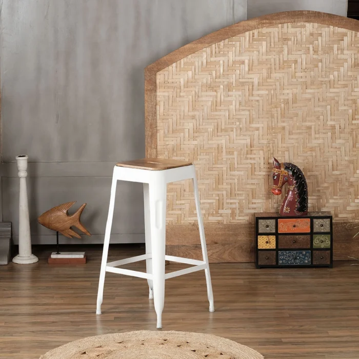 Jojari Iron Bar Stool Jojari Iron Bar Stool
