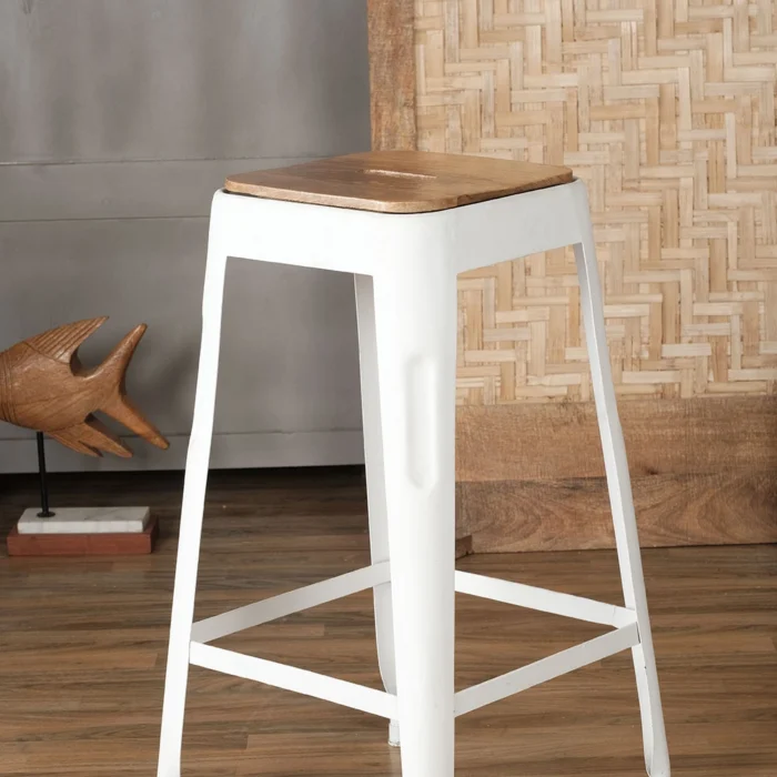 Jojari Iron Bar Stool - Image 4