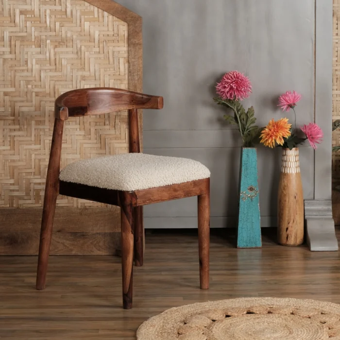 Untitled-design-_1_ Beiscas Solid Wood Chair, Luxurious Wood Boucle Chair, Beiscas Boucle Wood Chair