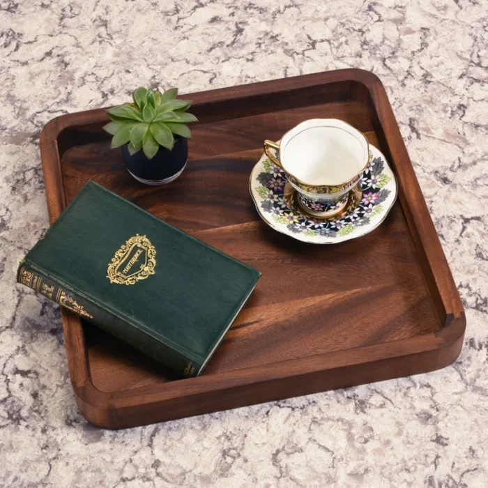 Rabat Wooden Serving Tray - Image 3