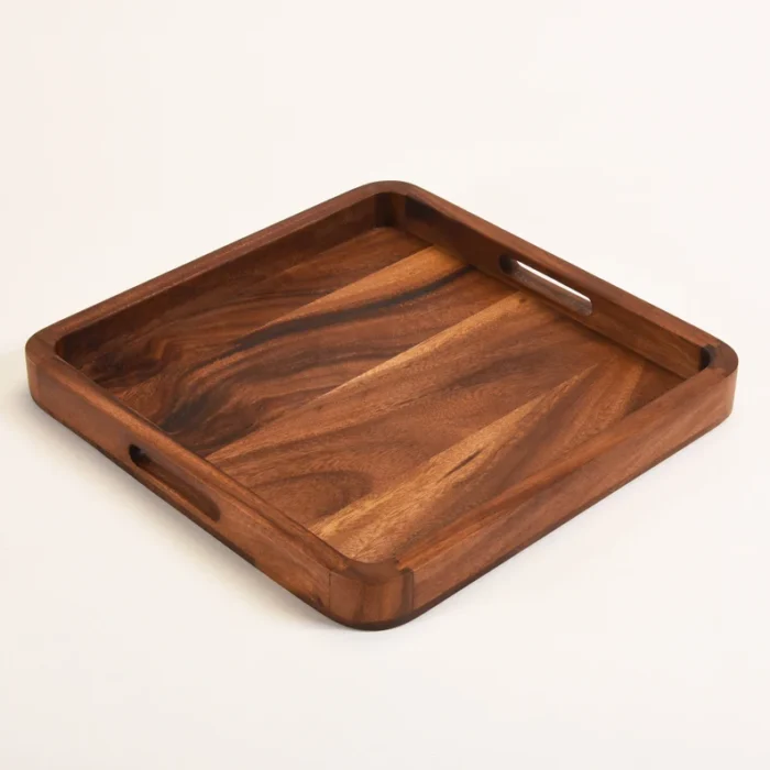 Rabat Wooden Serving Tray - Image 4