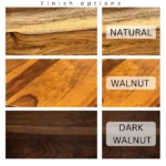 PRITI Solid Wood Dining Table Set