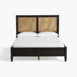 PRITI Solid Wood Cane Bed