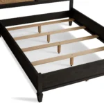 PRITI Solid Wood Cane Bed