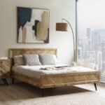 PRITI Urban Industrial Light Bed Frame