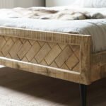 PRITI Urban Industrial Light Bed Frame