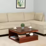 PRITI Wooden Coffee Table For Living Room And Office
