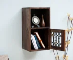PRITI Wood Wall Shelve One Door
