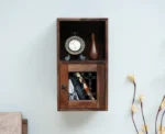 PRITI Wood Wall Shelve One Door