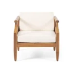 PRITI Solid Wood Sofa Set With Coffee Table For living room