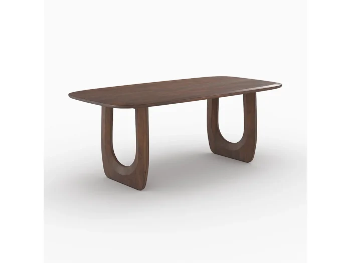 Maya Mango Wood Rectangular Dining Table-21 - Image 8