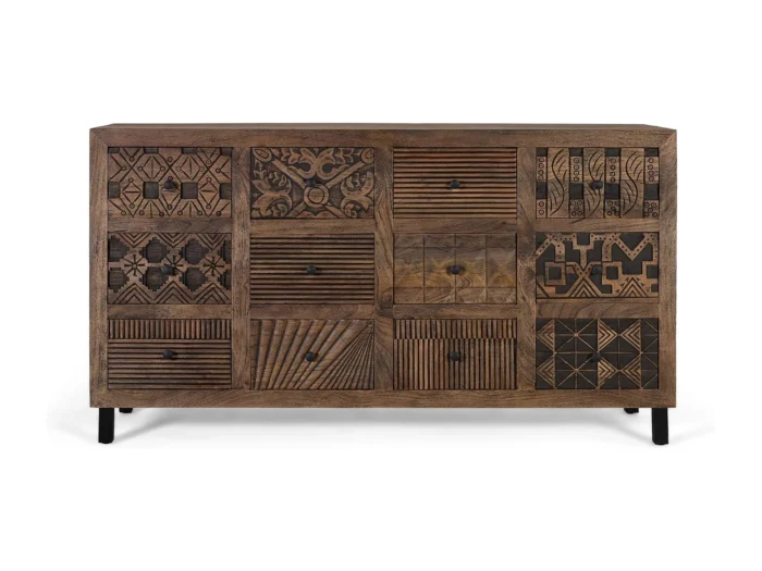 Solid Mango Wood Sideboard-20 Solid Mango Wood Sideboard-20