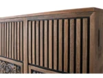 Solid Mango Wood High Sideboard-17 - Image 2