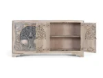 Solid Mango Wood Sideboard-16 - Image 5