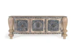Handcrafted Solid Teak Wood Sideboard-19 - Image 7