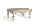Hand Carved Solid Mango Wood-16
