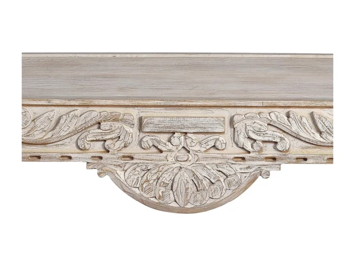 Hand Carved Solid Mango Wood-16 Coffee Table - Image 2
