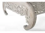 Hand-Carved Solid Wood Coffee Table-20 - Image 4